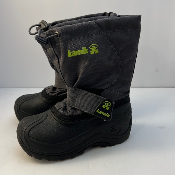 Kamik Other - Kamik Snow Boots Snowbound Sz 10 toddler Unisex Insulated Waterproof Black Char